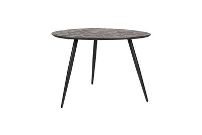 Mesa de comedor de teca marrón Webster