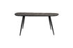 Miniatura Mesa de comedor de teka marron Webster 1