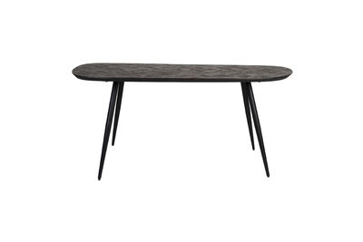Mesa de comedor de teka marron Webster