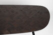 Miniatura Mesa de comedor de teka marron Webster 6