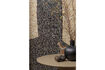Miniatura Mesa de comedor Ø120 cm MDF marrón militar JORRE 3