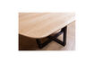 Miniatura Mesa de comedor orgánica 220x100 cm roble transparente Tablo 2