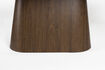 Miniatura Mesa de comedor ovalada 180 cm en nogal Almira 6