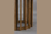 Miniatura Mesa de comedor redonda de madera marrón Barlet 4