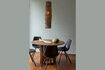 Miniatura Mesa de comedor redonda de madera marrón Barlet 6