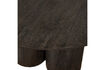 Miniatura Mesa de comedor redonda Ø140 cm MDF marrón oscuro Oona 5