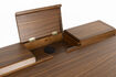 Miniatura Mesa de escritorio Kaat de nogal 8