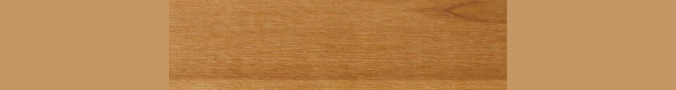 Descriptivo Materiales  Mesa de jardín contemporánea de teca beige