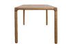 Miniatura Mesa de madera beige 180X90 Storm 12