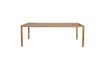 Miniatura Mesa de madera beige Storm 220X90 11