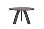 Miniatura Mesa de madera negra Rhonda Clipped