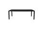 Miniatura Mesa de madera negra Storm 220X90 Clipped
