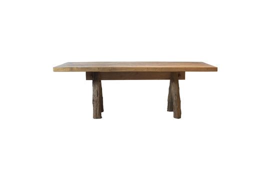 Ver el perfil del producto mesa de madera reciclada marrón 220cm Oviston Mesa de madera reciclada marrón 220cm Oviston