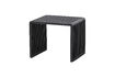 Miniatura Mesas auxiliares set de 2 teca reciclada negro WILLA 7
