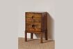 Miniatura Mesilla de noche de madera oscura Herstal 2