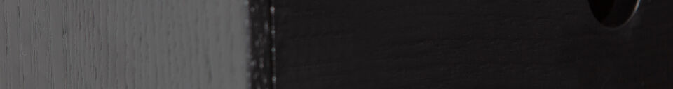 Descriptivo Materiales Mesita de noche suspendida MDF negro Nancy