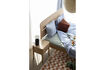 Miniatura Mesita de noche y auxiliar de madera de fresno natural Storm 3