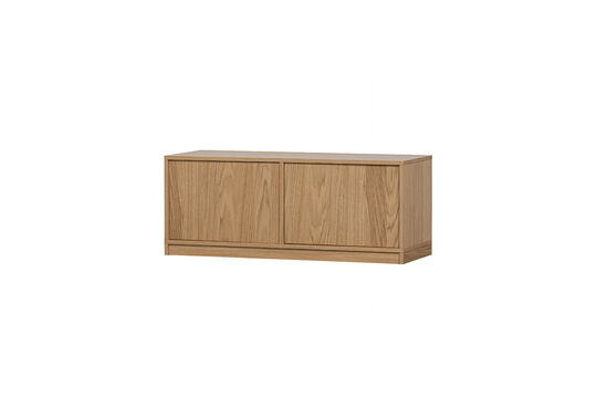 Meuble bas 110 cm en chêne naturel Modulair Détouré