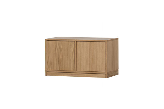 Meuble bas 77 cm chêne naturel mat MODULAIR Détouré