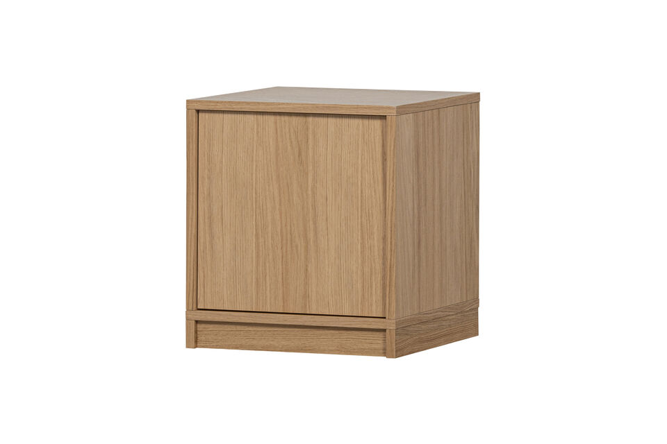 Meuble bas de rangement 40 cm placage chêne naturel mat MODULAIR Vtwonen