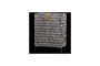 Miniature Meuble de rangement H108 cm manguier noir et blanc Menne Détouré