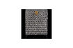 Miniature Meuble de rangement H108 cm manguier noir et blanc Menne 4
