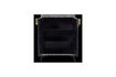 Miniature Meuble de rangement H108 cm manguier noir et blanc Menne 5