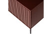 Miniature Meuble TV 100 cm pin bordeaux NEW GRAVURE 5