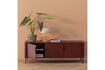 Miniature Meuble TV 154 cm Pin Bordeaux Gunnar 3
