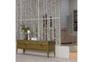 Miniature Meuble TV 160 cm bois d'eucalyptus jaune miel Merge 2
