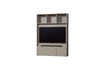 Miniature Meuble TV 160 cm Pin Gris Dust MEGGY 1