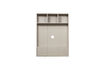 Miniature Meuble TV 160 cm Pin Gris Dust MEGGY 5