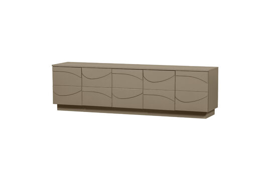 Meuble TV 180 cm en pin Mud Teo