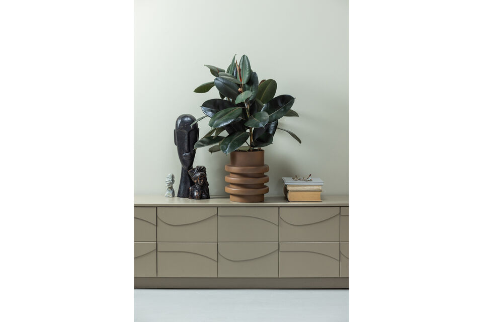 Effet 3D tendance Fabrique a partir de bois de pin melange certifie FSC Frappant par les lignes