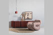 Miniature Meuble TV 200 cm en pin bordeaux Basu 2