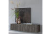 Miniature Meuble TV 200 cm Pin Marron Truffe NOVA 2