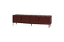 Miniature Meuble TV 200 cm pin rouge bordeaux Gunnar Détouré
