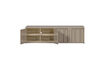 Miniature Meuble TV 44x160 cm Métal Sable Level 5