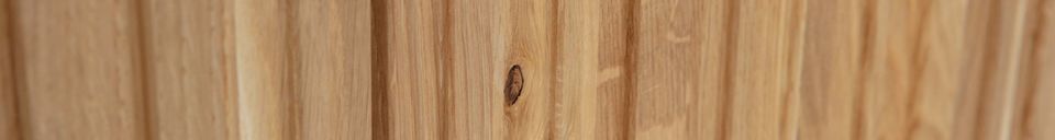 Mise en avant matière Meuble tv en bois de chêne beige New