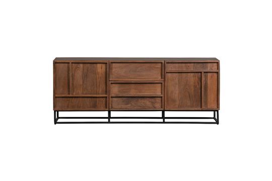 Meuble tv en bois de manguier beige Forrest