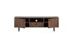 Miniature Meuble Tv finition noyer marron Prato 4