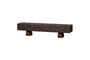 Miniature Meuble TV sculpté 180cm manguier marron Crumble Détouré