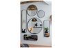 Miniature Miroir 170x40 cm métal noir Doutzen 3