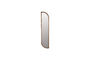 Miniature Miroir asymétrique en bois beige Nyko Détouré
