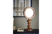 Miniature Miroir de table 20x40 cm en acacia marron Malukka 2