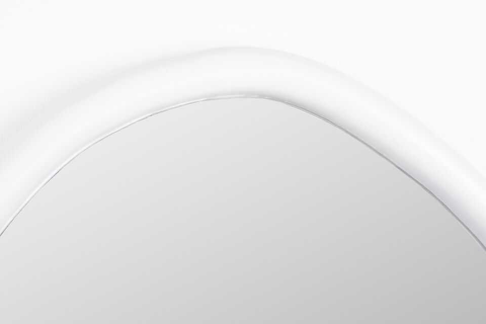 Miroir en bois blanc Looks - 11