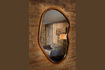 Miniature Miroir en bois brun Ashley 4