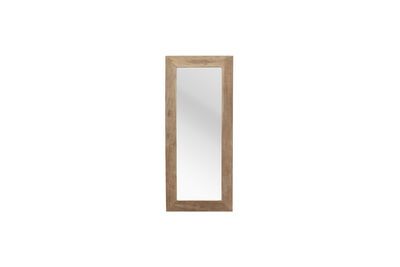 Miroir en bois clair Rectangulaire
