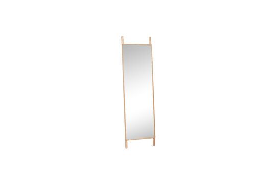 Miroir en bois de chêne clair Lean