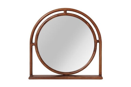 Miroir en bois foncé Jajarta